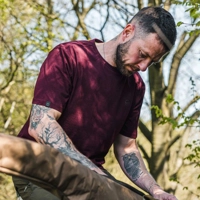Korda TK Digi Kamo Tee Burgundy